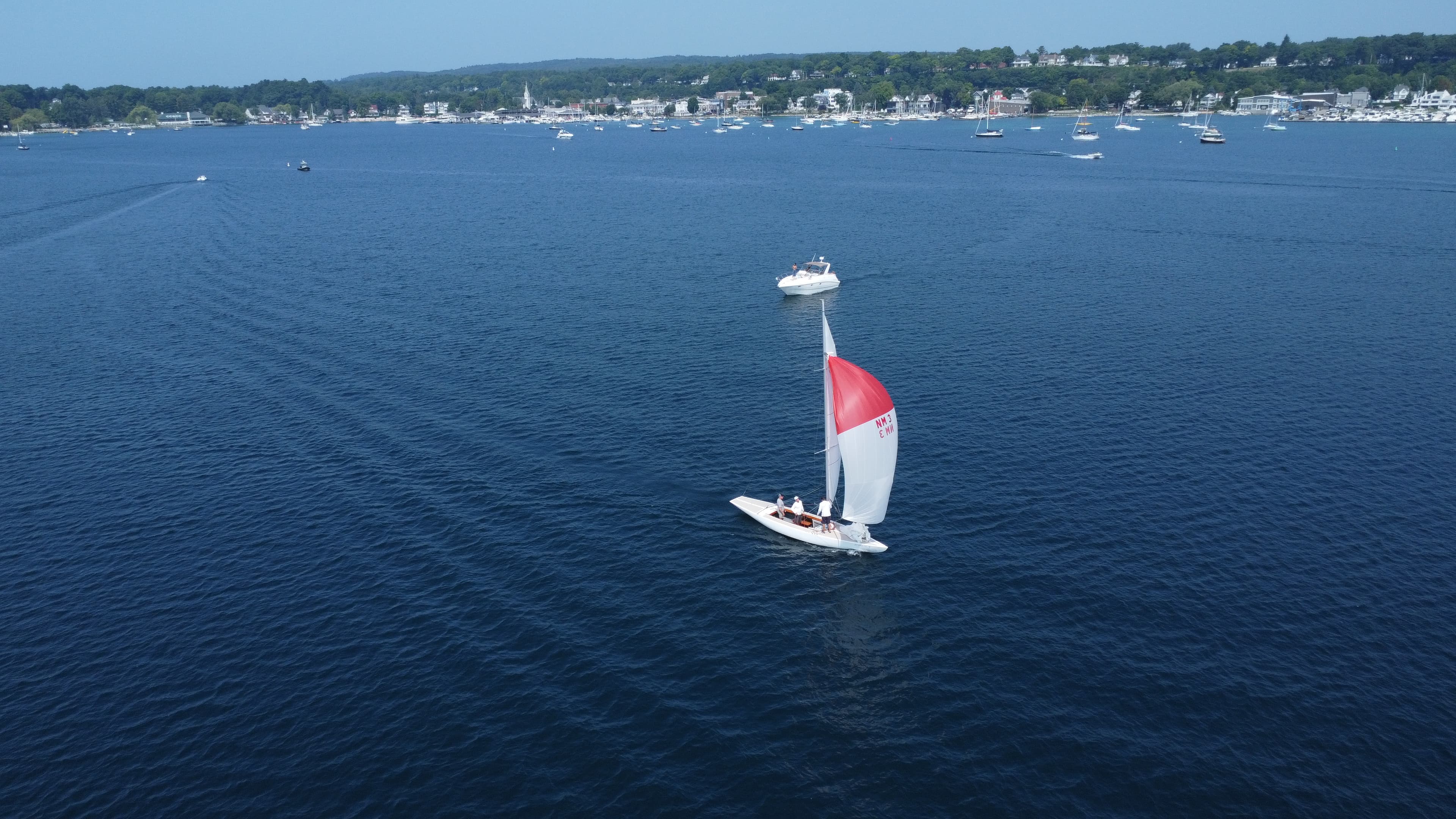 Harbor Springs bay overview